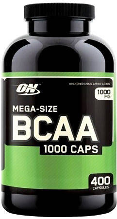 

Аминокислоты Optimum Nutrition BCAA 1000 400caps