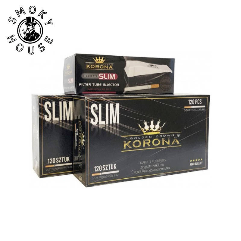 

Машинка для сигарет Korona слим 6.5мм + 240гильз