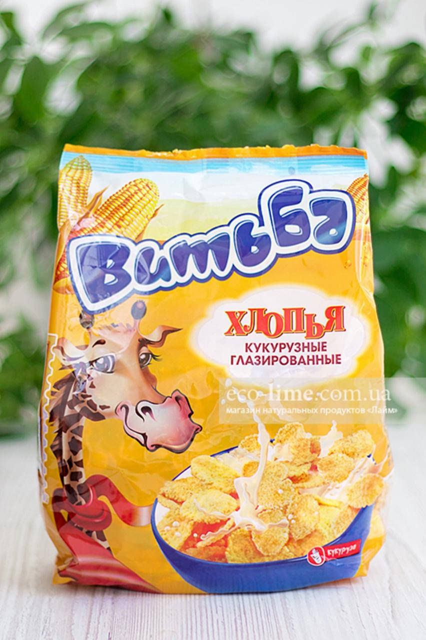 

Хлопья ДЕТСКИЕ кукурузные "Витьба" с сахаром, 250г
