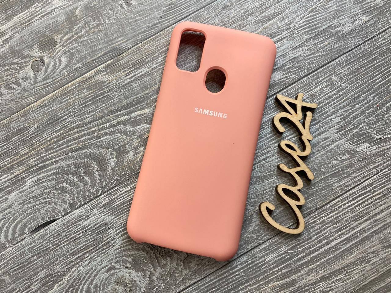 

Чехол Soft touch на Samsung Galaxy M21 (8 цветов) розовый