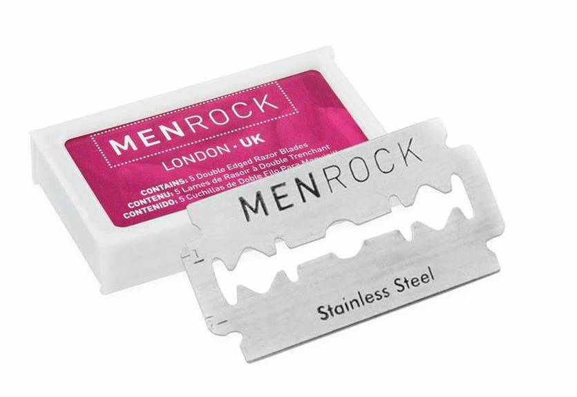 

Леза для гоління Men Rock Double Edged Razor Blades 5шт