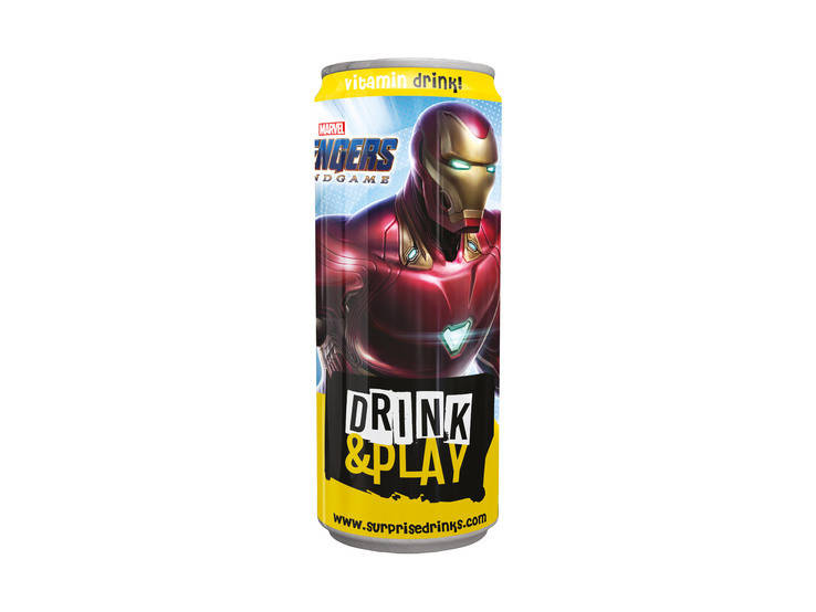 

Газировка Drink Play Vitamin Marvel Avengers 250 ml