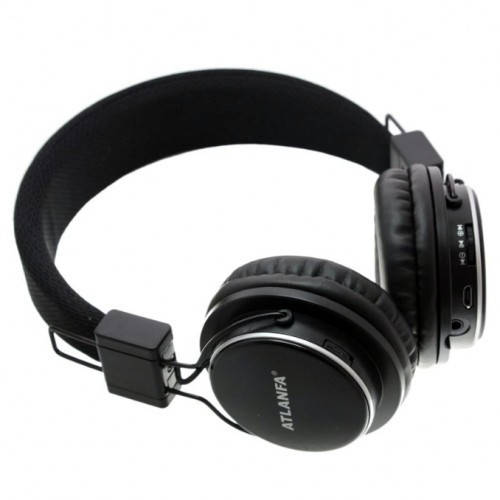 

Беспроводные наушники ATLANFA AT-7611A с FM MP3 и Bluetooth Black, Черный