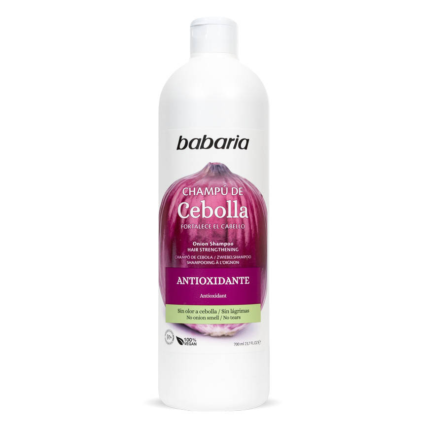 

Шампунь для волос Луковый Babaria cebolla antioxidante 600+100 мл Испания