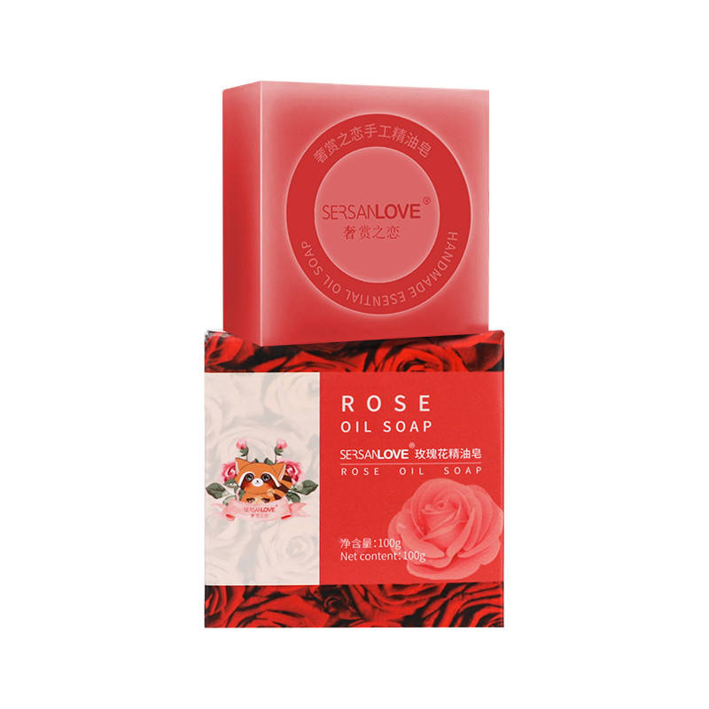 

Мыло ручной работы с экстрактом розы Sersanlove Handmade Rose Essential Oil Soap, 100г