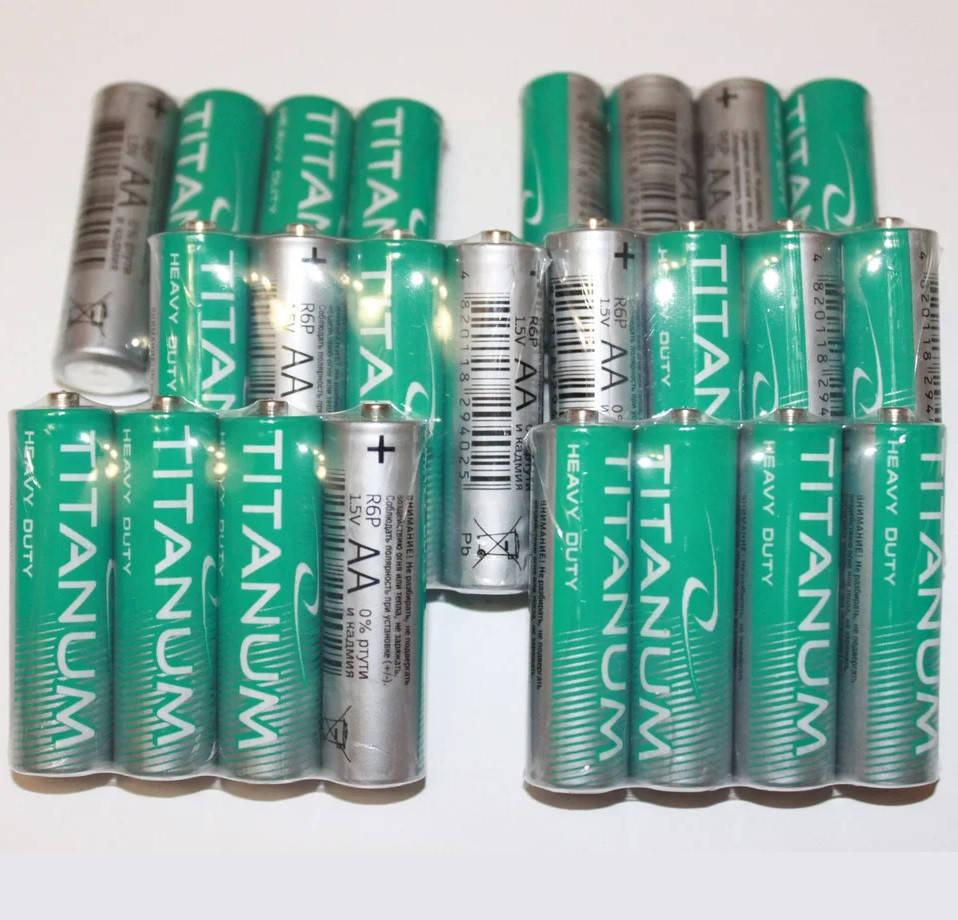 

Батарейки Titanum LR06 АА 1,5V (пальчиковые)