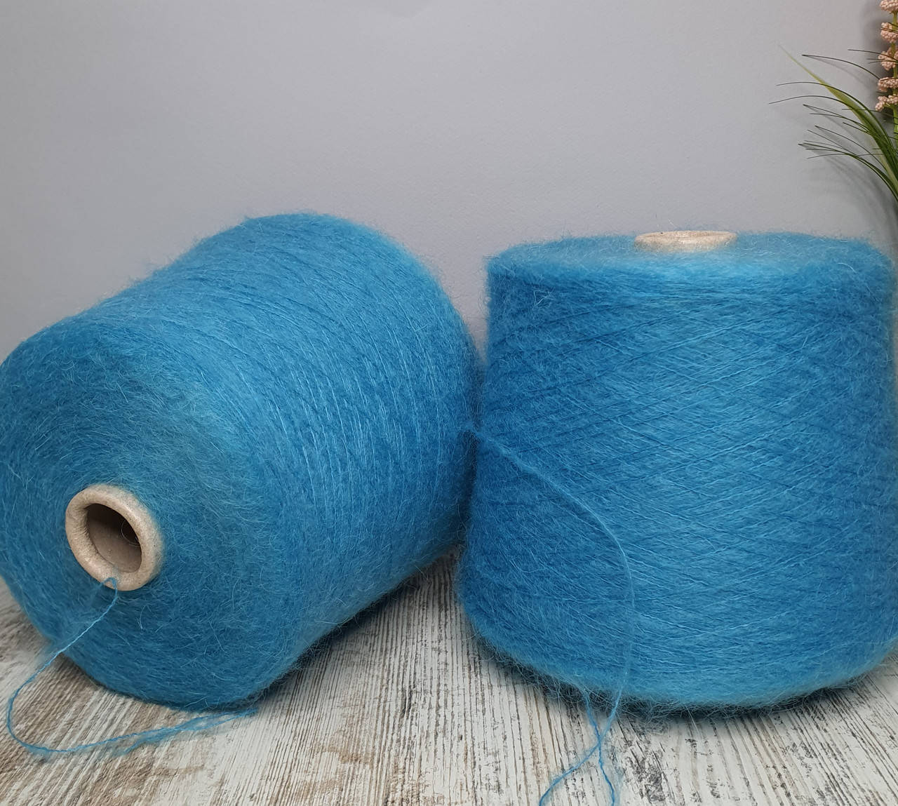 

Італійська бобінна пряжа Filati marzia, Голубой