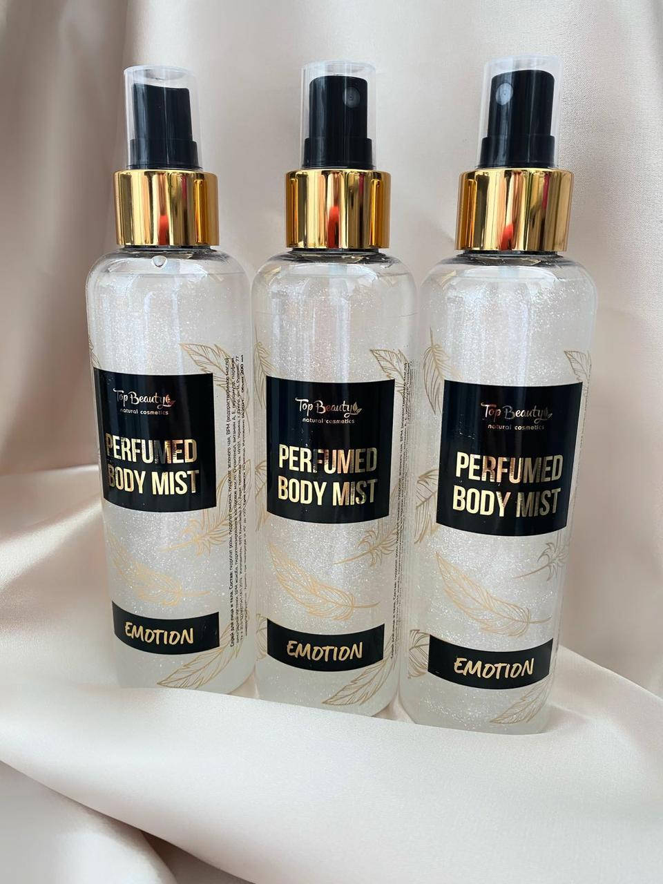 

Спрей-міст для тіла з шиммером Top Beauty Perfumed body mist 200 мл (ОПТ) Emotion