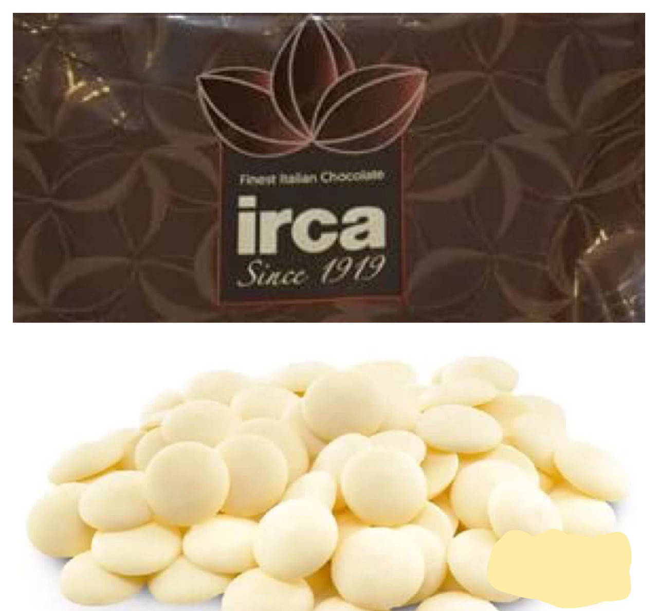 

Белый Итальянский шоколад Irca ( Ирка), 100 грамм
