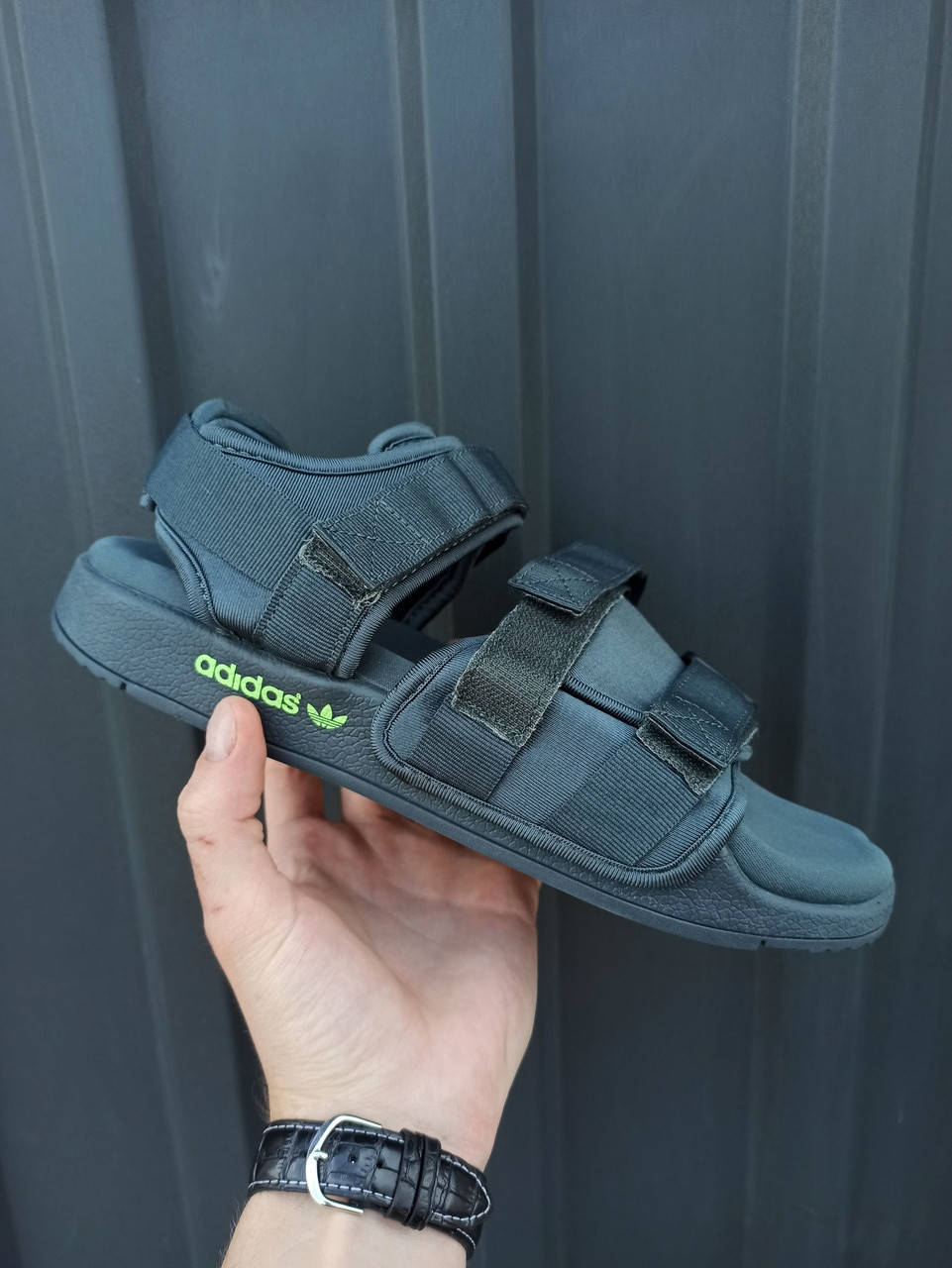 

Босоножки мужские Adidas Adilette Sandals сандали адидас размеры 41,42,43,44,45, Серый