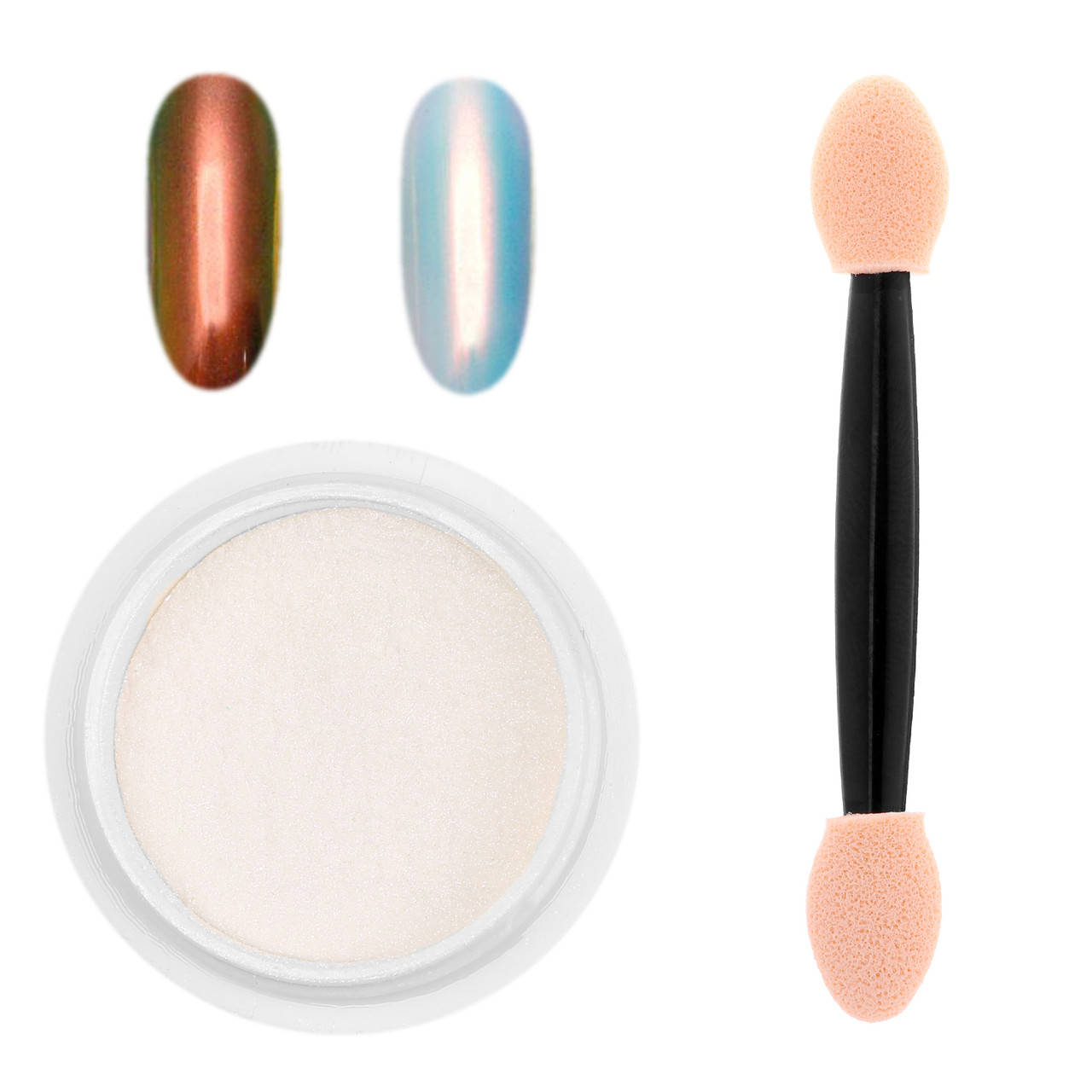 

Втирка зеркальная Neon Powder № 02, оранжевая, Оранжевый