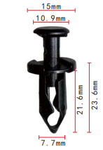 

Клипса крепления брызговиков, подкрылок, бампера Ford F3LY-14570-B Mitsubishi Saab GM 11561878 21075686