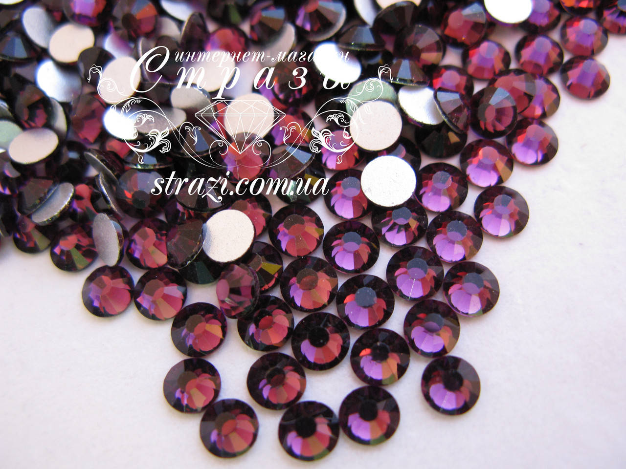 

Стразы Lux ss20 Amethyst (5.0mm) 100шт