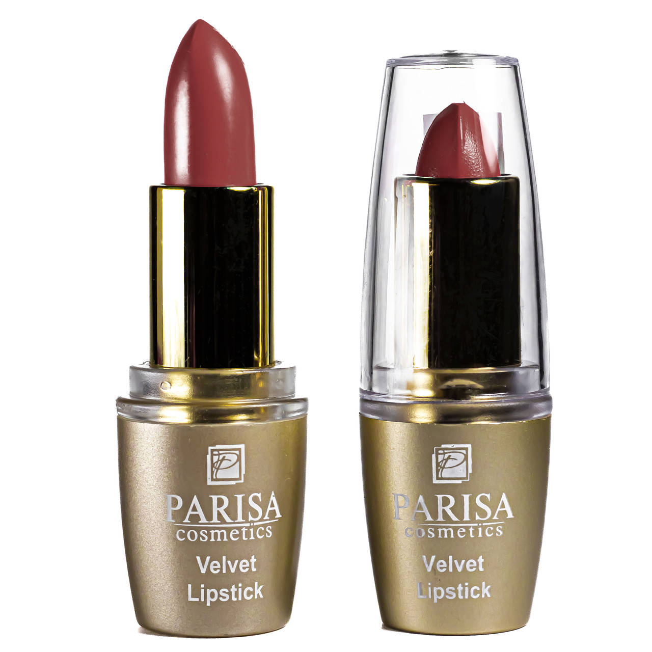 

Помада для губ Parisa Cosmetics матовая Velvet Matte L-05 № 43 Красное дерево