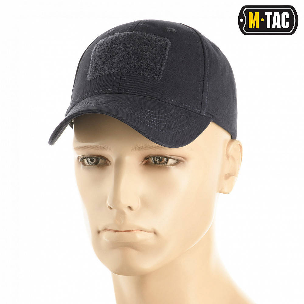 

M-Tac бейсболка с липучкой Navy Blue 58р., Синий