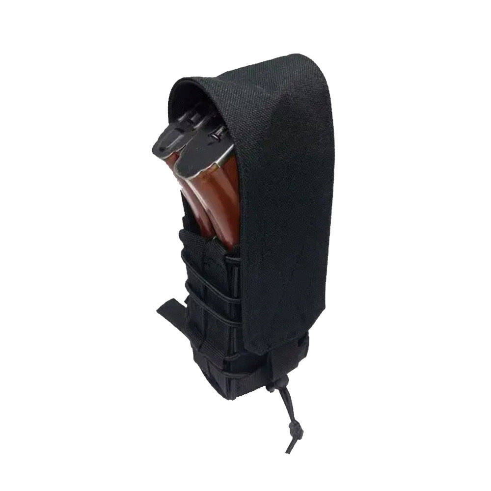 

Підсумок під два магазини АК типу FAST - чорний [WarKit]