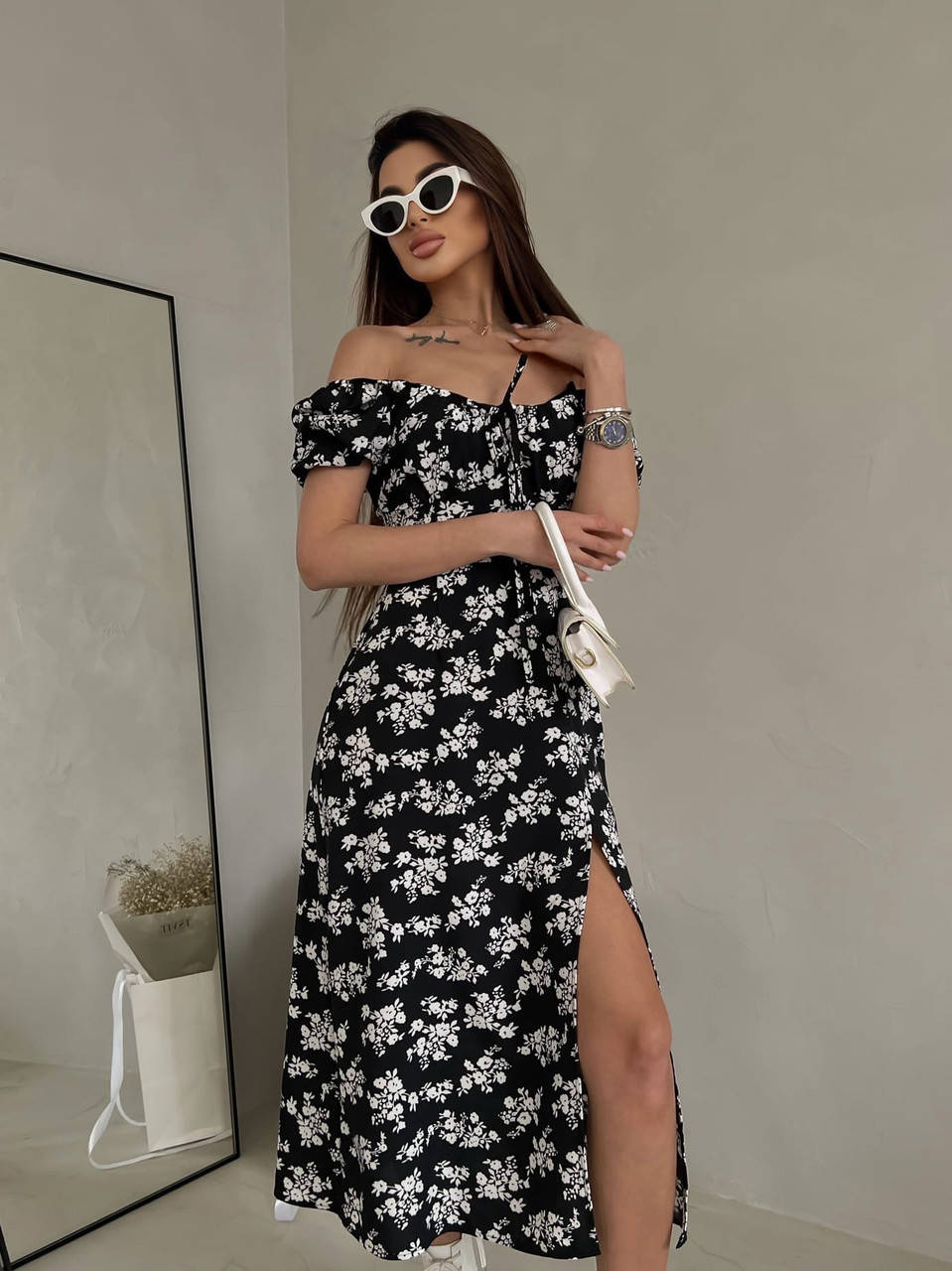 

Женское летнее платье софт S M L XL