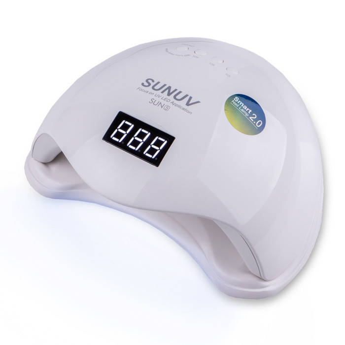 

LED+UV лампа SUNUV SUN 5 48W для маникюра (Оригинал), Белый