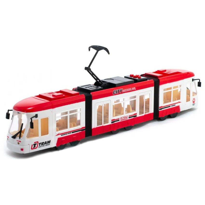 

Детский игрушечный Трамвай 1598 с музыкой