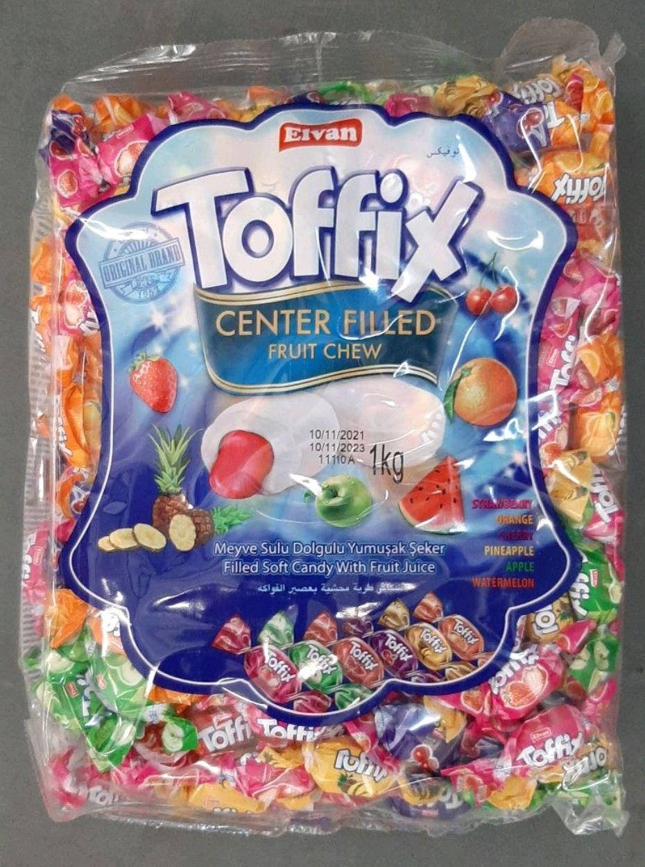 

Цукерки жувальні Elvan Toffix 1 кг.