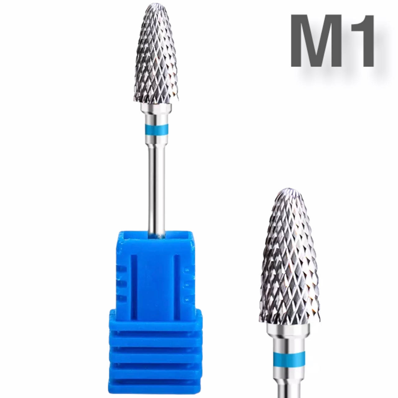 

Насадка для фрезера твердосплавная (для маникюра и педикюра) Синий M1, Разные цвета
