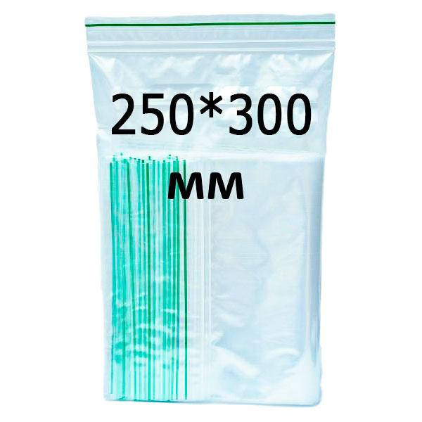 

Zip-lock пакет 250*300 мм (ZL25-30), Прозрачный
