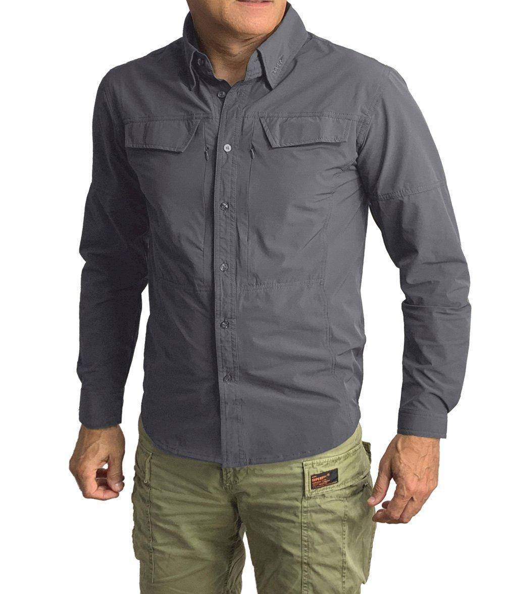 

Рубашка тактическая TEXAR grey 30-TACS-SH XXL, Серый