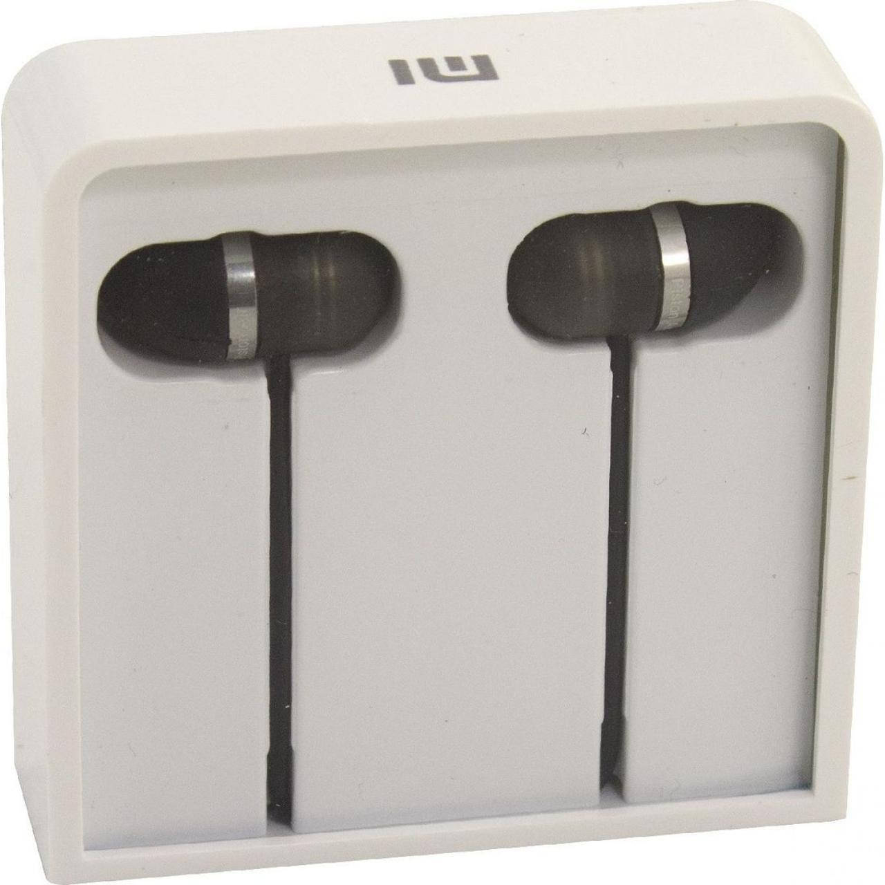 

Наушники вакуумные металл. Xiaomi MI Piston AIR (гарнитура+mic), Черный