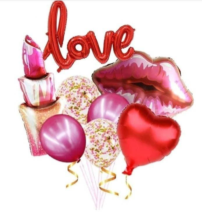 

Фонтан из шаров | Love