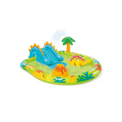 

Надувной игровой Intex Надувной игровой центр для воды 57166, Динопарк, 191 х 152 х 58 см, объем 143 л