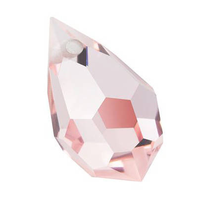 

Хрустальные подвески 681 Preciosa (Чехия) 6х10 мм Light Rose