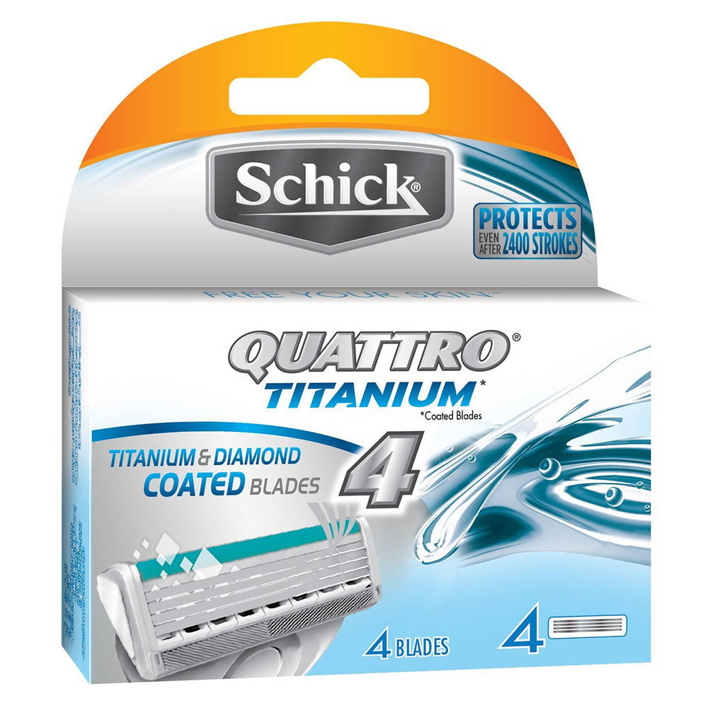 

Сменные картриджи Wilkinson Sword Schick Quattro Titanium 4 шт. (4891228460174)