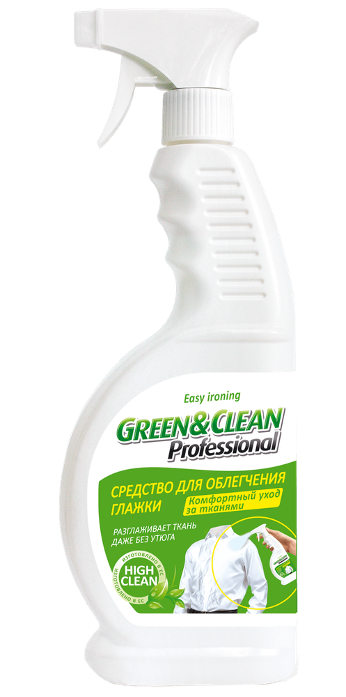 

Средство для облегчения глажки Green&Clean Professional (спрей) 650 мл
