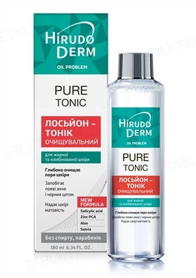 

Лосьон-тоник Hirudo Derm Oil Problem Pure Tonic очищающий 180 мл