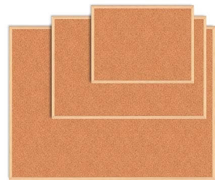 

Доска пробковая Buromax 45x60см деревянная рамка BM.0013