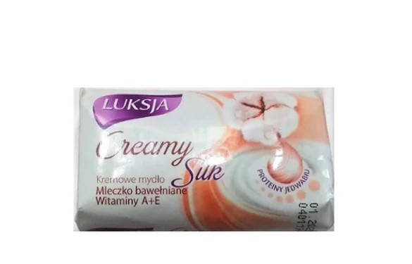 

Мыло с маслом хлопка Luksja Oil Cremona mydlo 95 гр