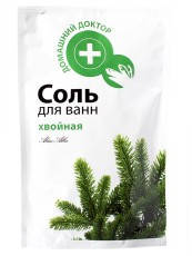 

Соль хвойная дой-пак 500г Домашний Доктор