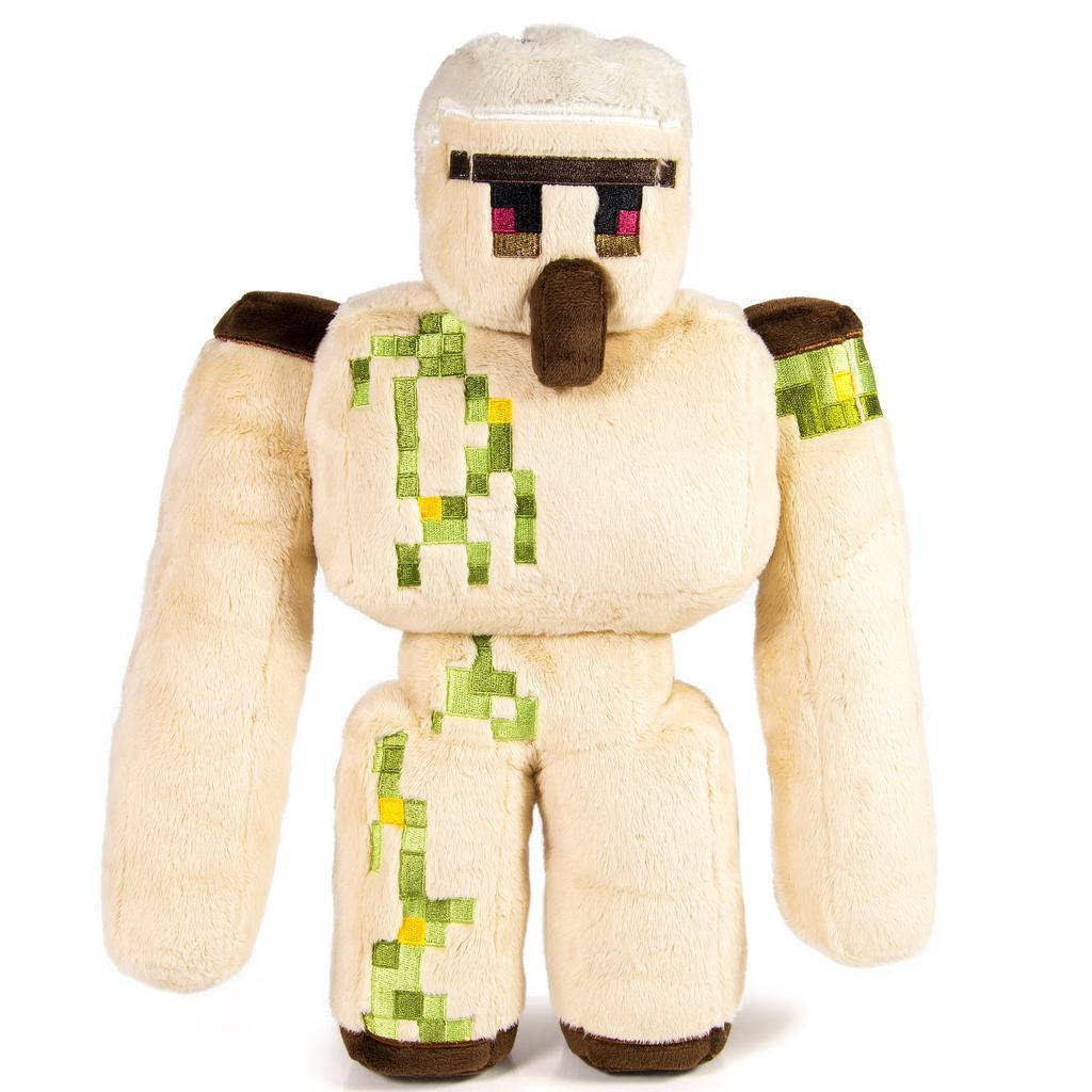 

Мягкая игрушка Golem Майнкрафт minecraft Голем 36 см., Желтый