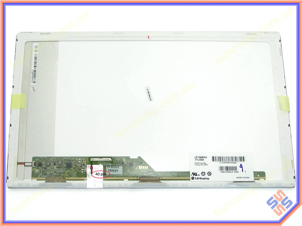 

Матрица N156BGE-L11 15.6" Normal (1368*768, 40pin слева) Глянцевая.