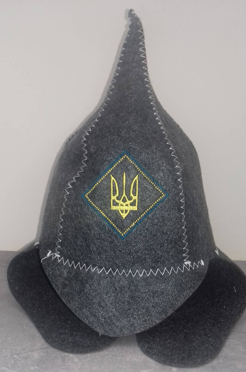 

Шапка для бани "Буденовка UA" (эконом)