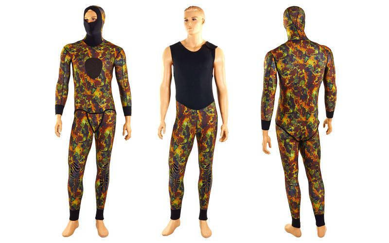 

Гидрокостюм для подводной охоты Мокрого типа LEGEND PL-6545-1 (3мм неопр,р-р M-XL-175-188см,68-98кг)