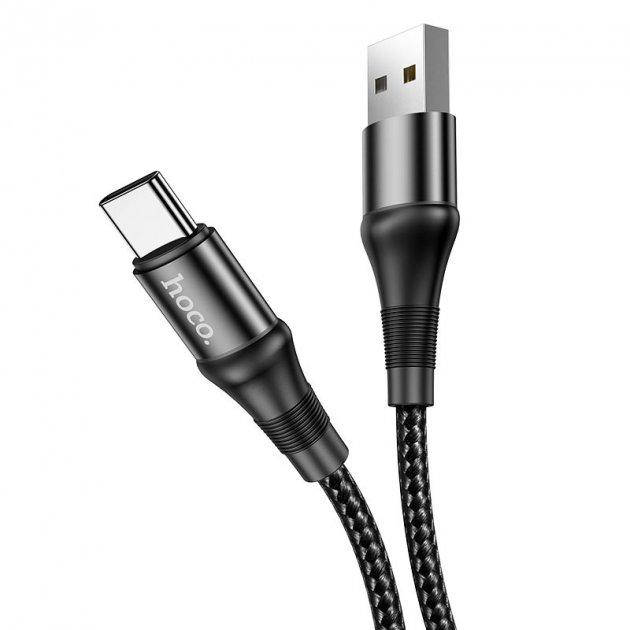 

Кабель USB Type C 3A X50 color Hoco 1m Гарантия 6 месяцев
