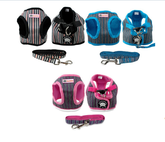 

Шлейка мягкая с поводком "HIPI DOG" для собаки, кошки. Шлейка для собаки, кошки, Черный