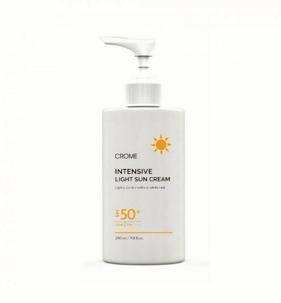 

Интенсивный легкий солнцезащитный крем Crome Intensive Light Sun Cream SPF50+ PA+++ , 290ml