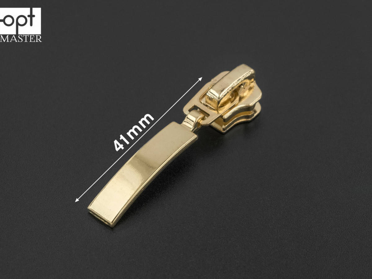

Бегунок №5 на металлическую молнию (с фиксатором), цв.золото, арт. HH-2874