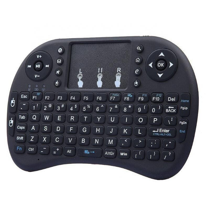 

Беспроводная USB мини клавиатура с русским языком, тачпадом и подсветкой Air Mouse Mini i8