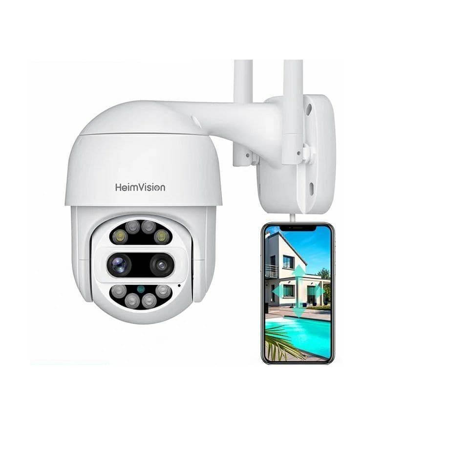 

HeimVision Protect D1 наружная IP Wi-Fi камера с 2 линзами и 12 кратным зумом.1080P. HeimLink