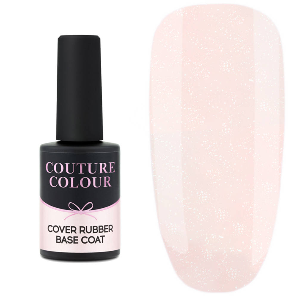 

База камуфлирующая каучуковая для гель-лака Couture Colour Cover Rubber Base Coat 08, 9 мл