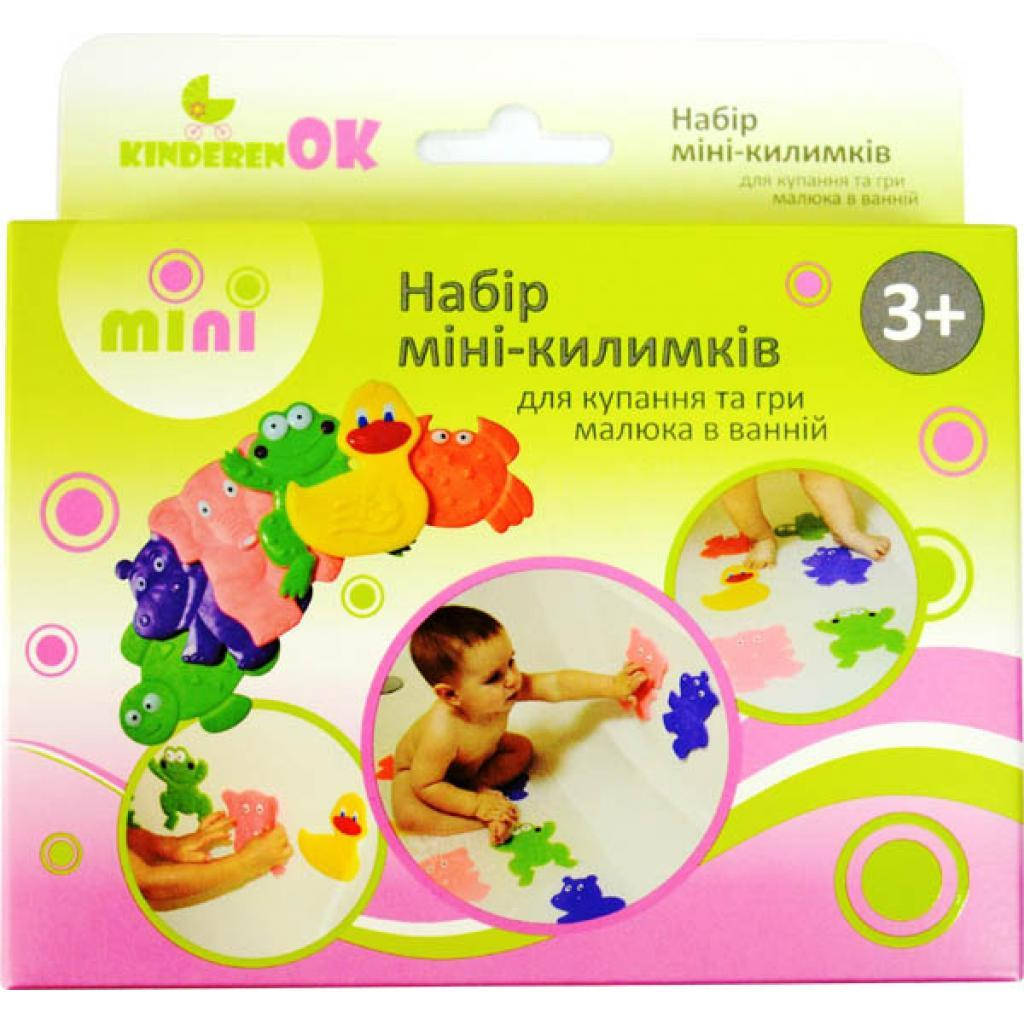 

Игрушка для купания KinderenOk Набор мини ковриков для игры в ванной Mini (5841)