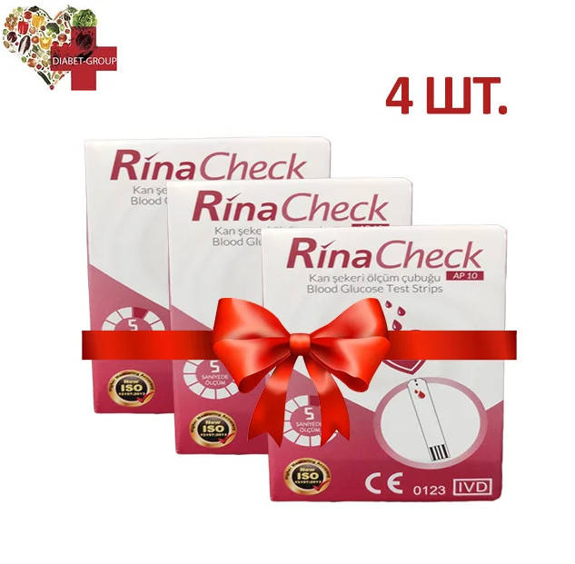 

Тест-полоски Рина Чек ( Rina Check ) - 4 упаковки